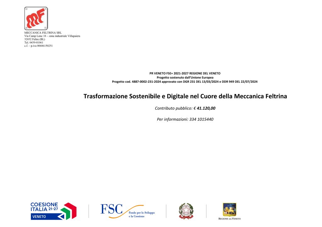 Progetto cod. 7058-0001-231-2024